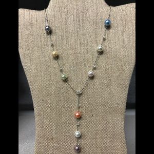 *SOLD*Multi-Colored Pearl Necklace